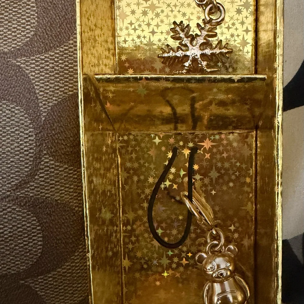 Coach Brown Signature Wristlet - Picture 4 of 5